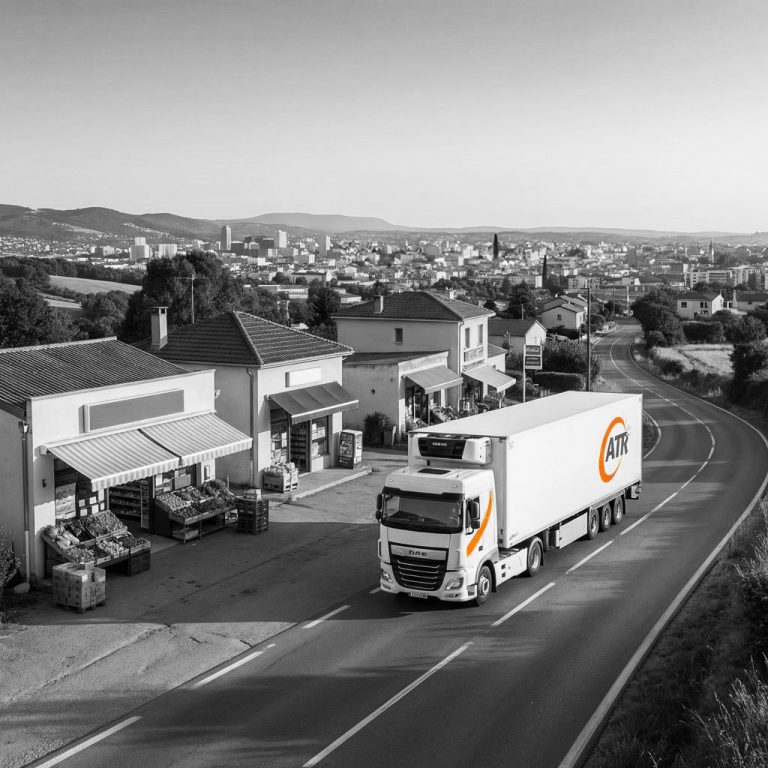 Distribution en Massif Central : de la palette au poids lourd complet, en sec et frais, avec solutions cross docking